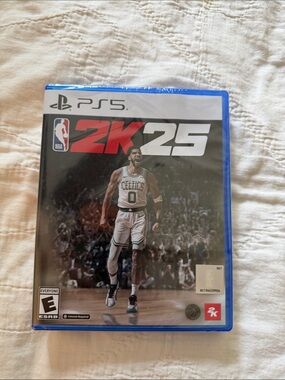NBA 2K25 PS5 Video Game - Black, White, Green